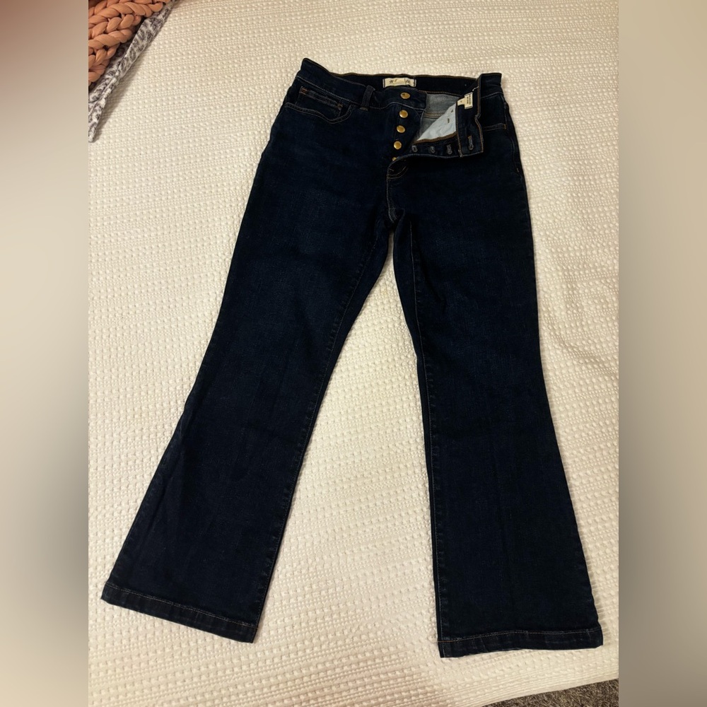 Madewell Kick Out Crop Jeans